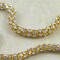 1 Yard 1/4 inch 0.63cm Gold Jessamina Rhinestone Cord Trim for Gown Straps and Accessories
